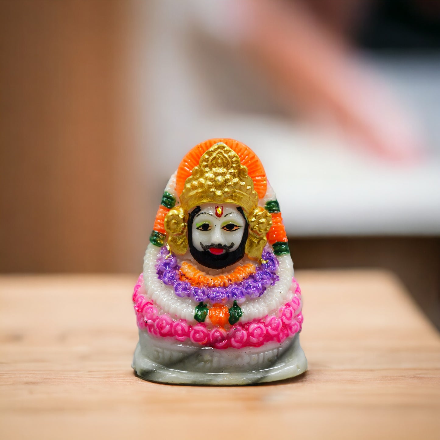 Baba Khatu Shyam Ji Idol Statue Murti For Car Dashboard/table/home Decoration