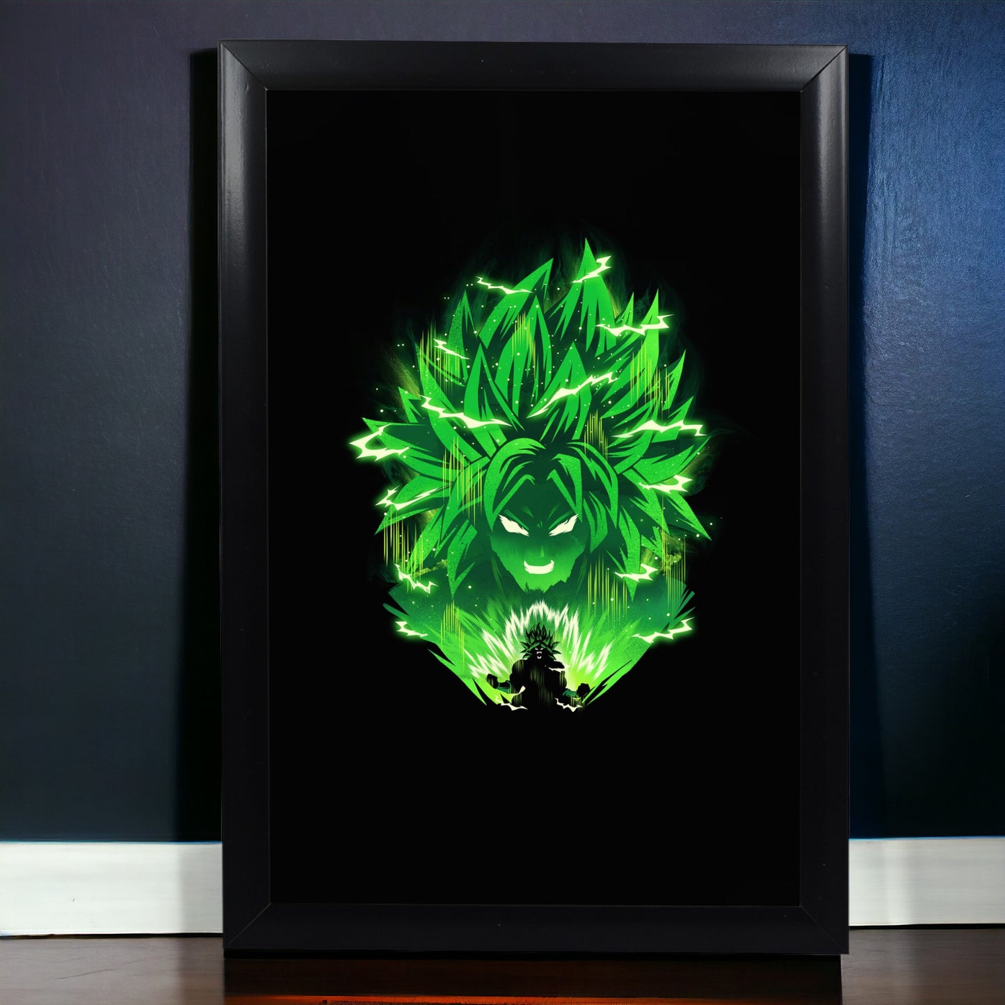 Broly Green Photo Frame (A4 Size) - Dragon Ball Z