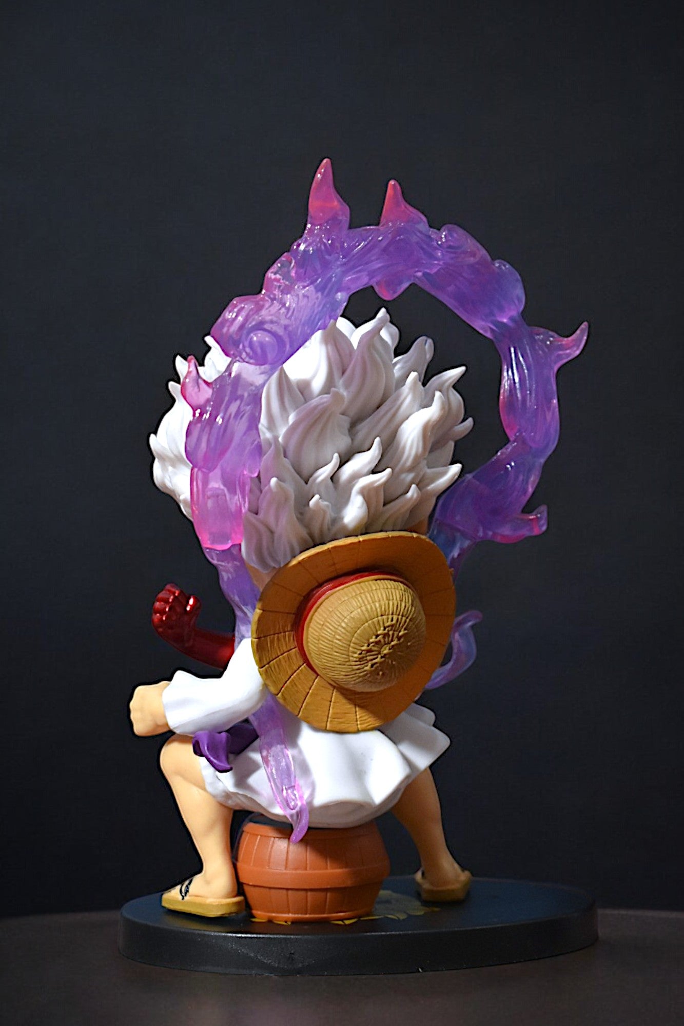 LUFFY D. MONKEY GEAR 5 ACTION FIGURE ON DRUM (18 CM HEIGHT) - ONE PIECE