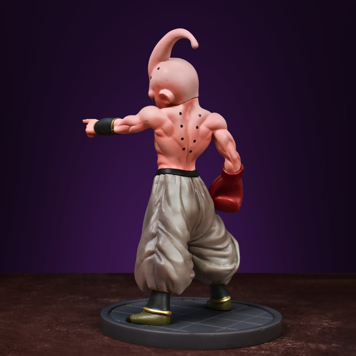 MAJIN BUU KID ICONIC ACTION FIGURE WITH 2 REPLACEABLE HANDS (19 CM HEIGHT) - DRAGON BALL Z
