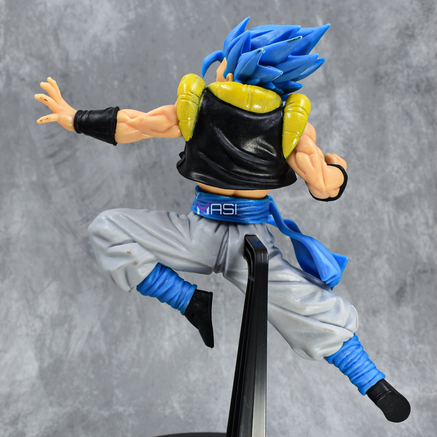Ssj Blue Gogeta Action Figure With Stand (25 Cm Height) - Dragon Ball Z