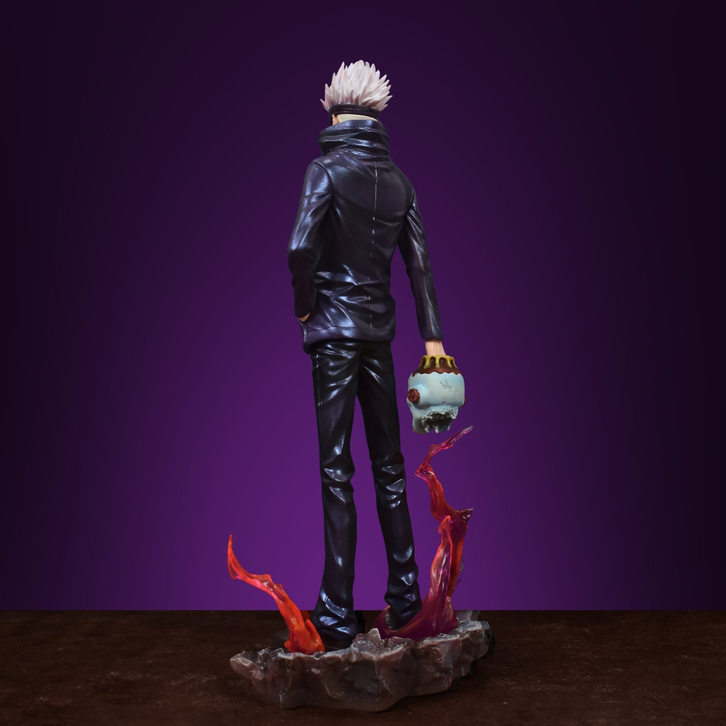 SATORU GOJO ACTION FIGURE WITH 2 REPLACEABLE HEADS AND HANDS (34 CM HEIGHT) - JUJUTSU KAISEN