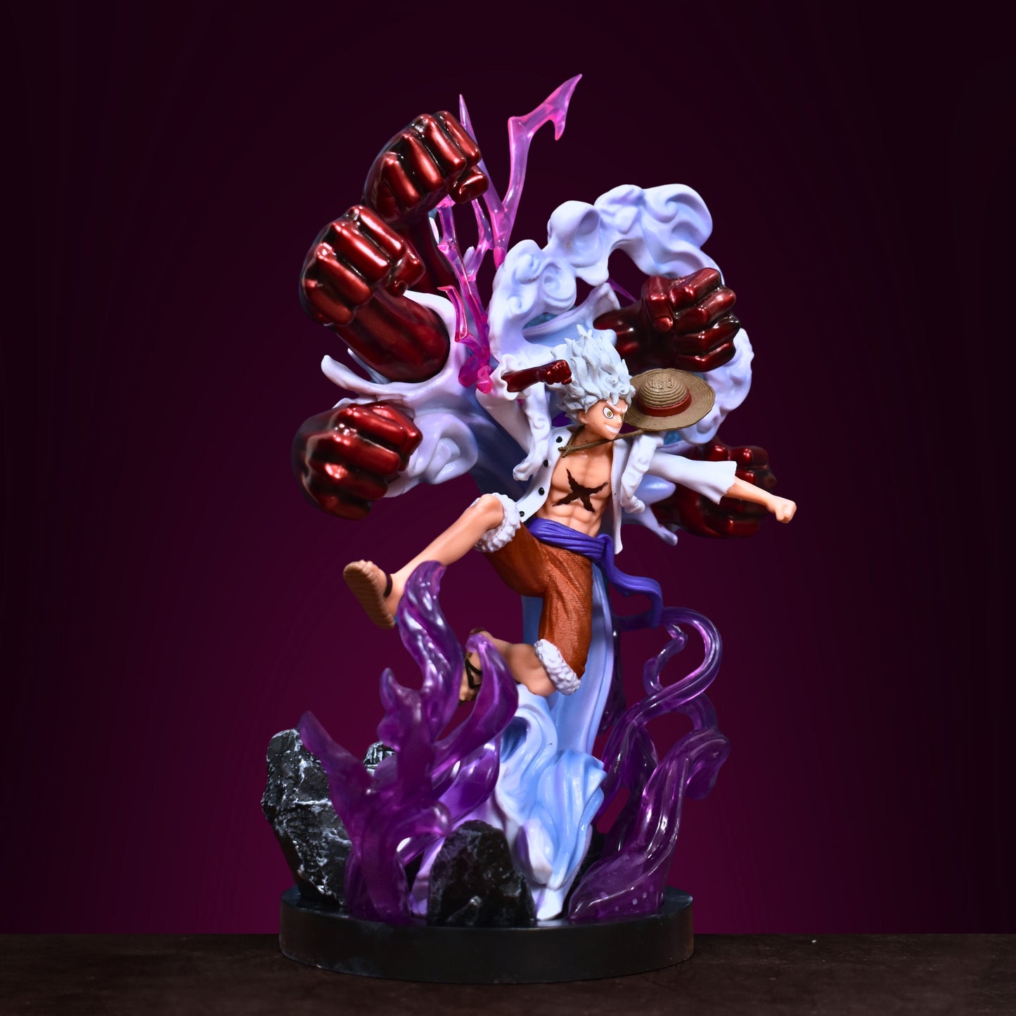 SUN GOD NIKA MONKEY D. LUFFY GEAR 5 ACTION FIGURE (33 CM HEIGHT) - ONE PIECE