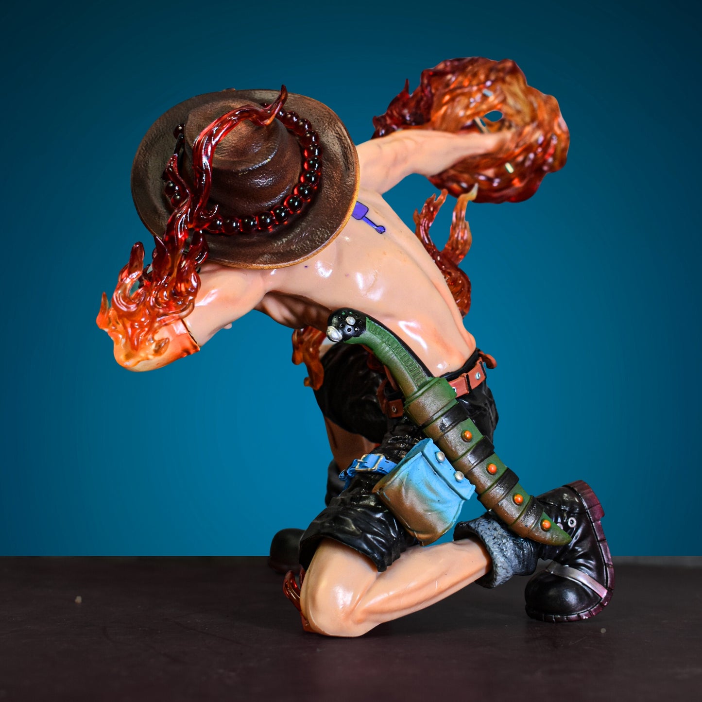 PORTGAS D. ACE FLAME ACTION FIGURE (19 CM HEIGHT) - ONE PIECE