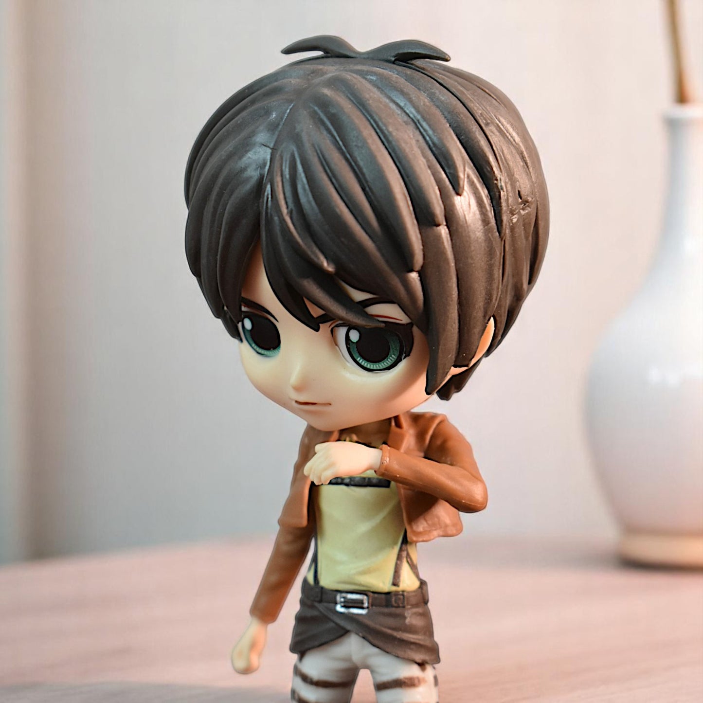 EREN YEAGER Q POSKET ACTION FIGURE WITH STAND (15 CM HEIGHT) - ATTACK ON TITAN