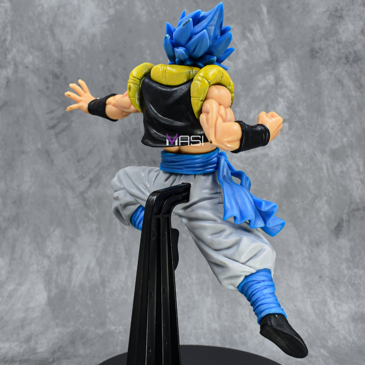 Ssj Blue Gogeta Action Figure With Stand (25 Cm Height) - Dragon Ball Z