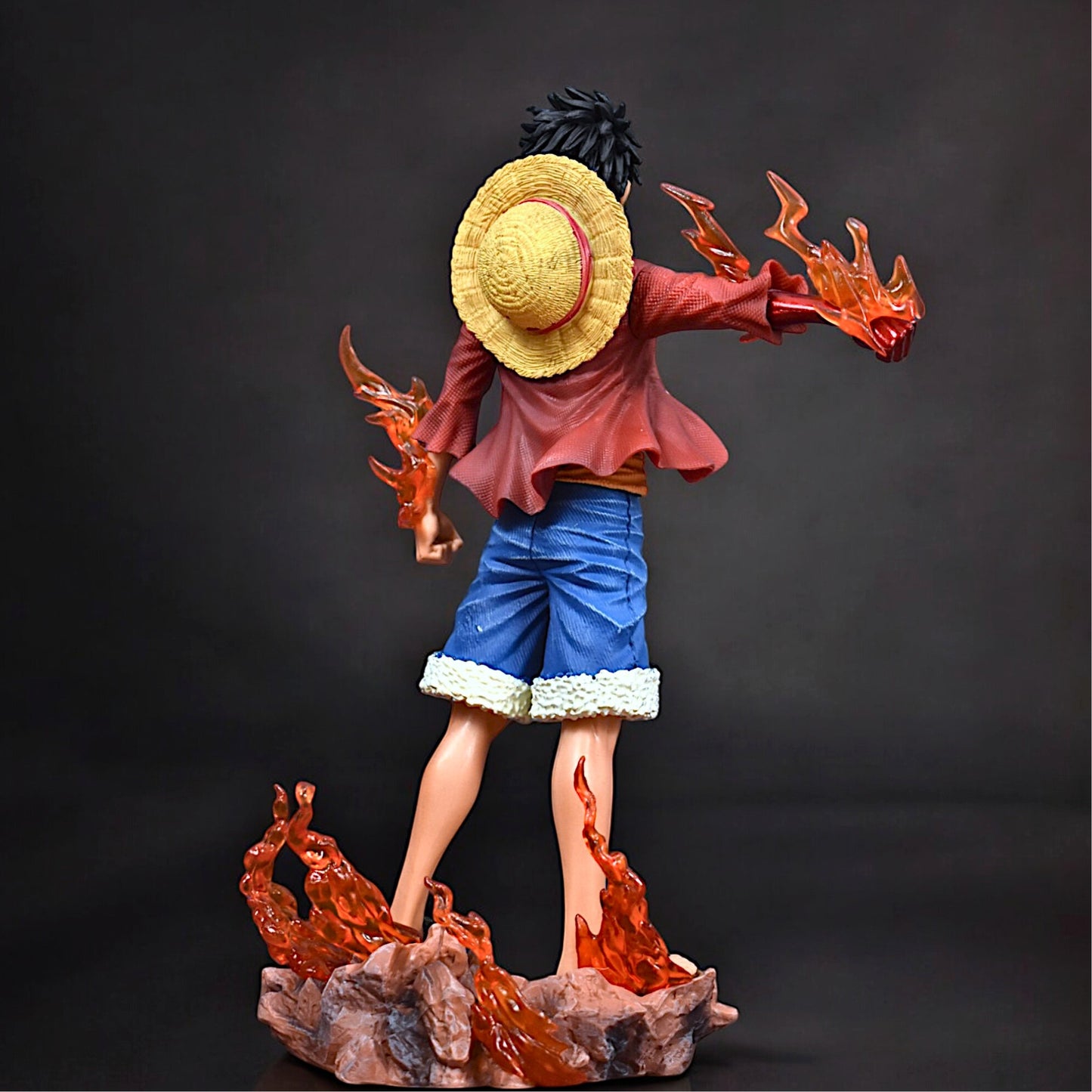 MONKEY D. LUFFY ACTION FIGURE WITH 2 REPLACEABLE HEADS (26 CM HEIGHT) - ONE PIECE