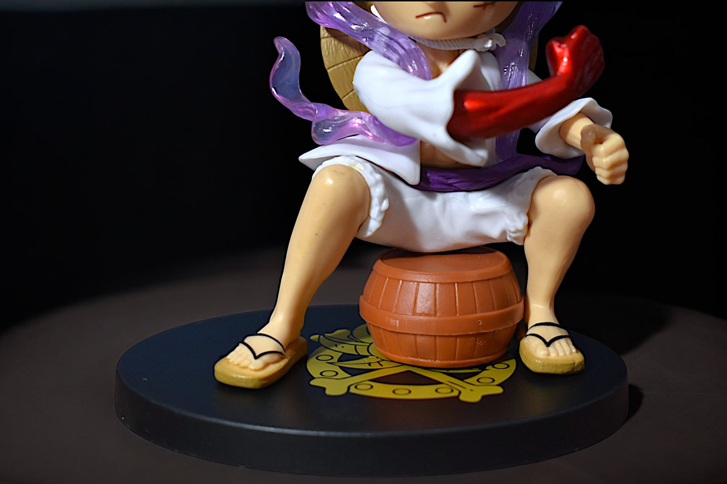 LUFFY D. MONKEY GEAR 5 ACTION FIGURE ON DRUM (18 CM HEIGHT) - ONE PIECE