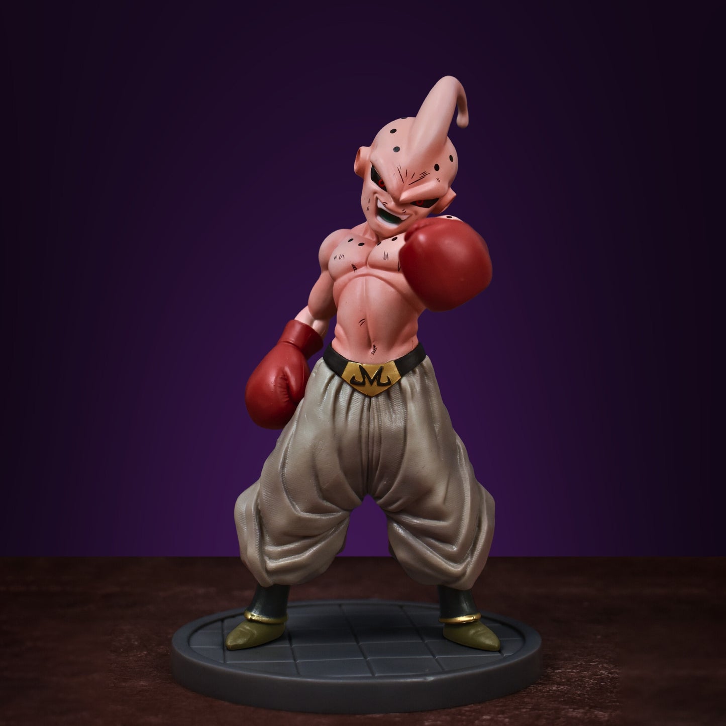 MAJIN BUU KID ICONIC ACTION FIGURE WITH 2 REPLACEABLE HANDS (19 CM HEIGHT) - DRAGON BALL Z