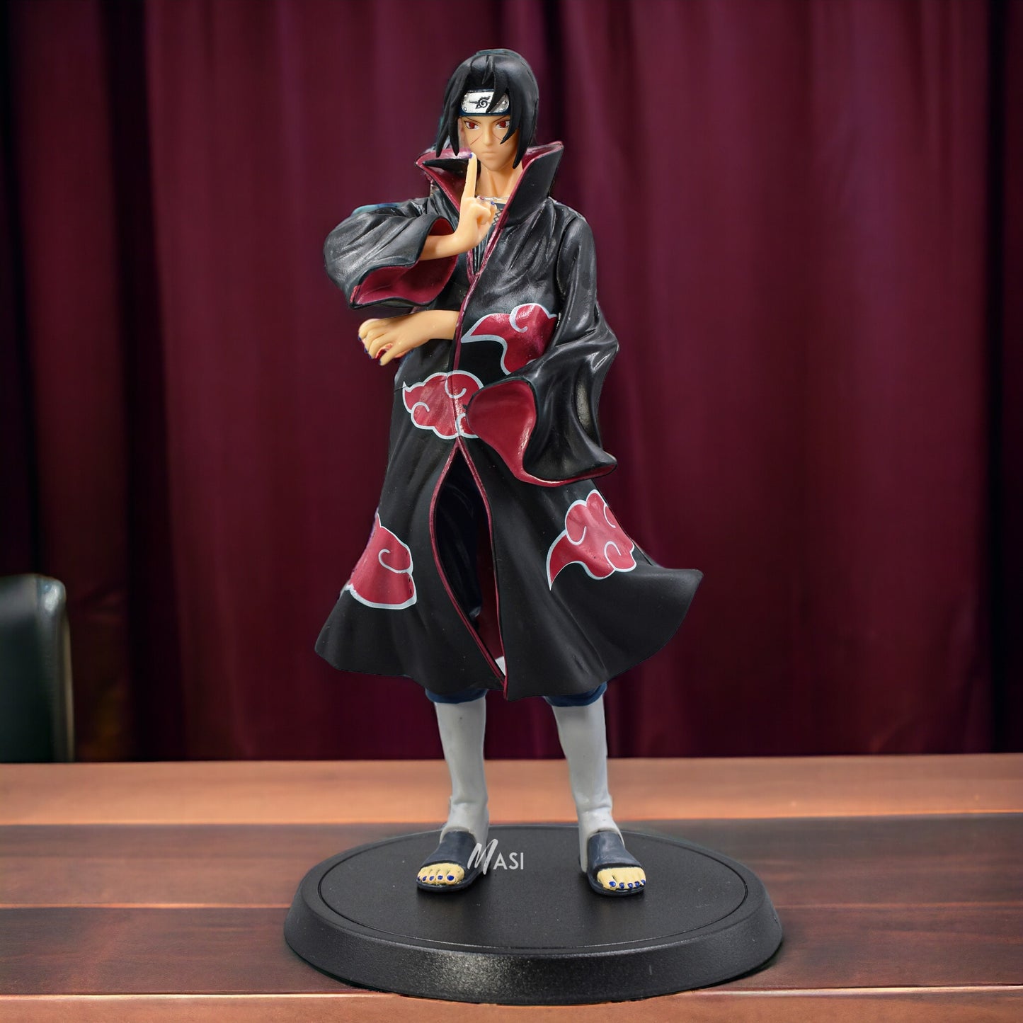 Itachi Uchiha Iconic Action Figure With Stand - 22 Cm Height