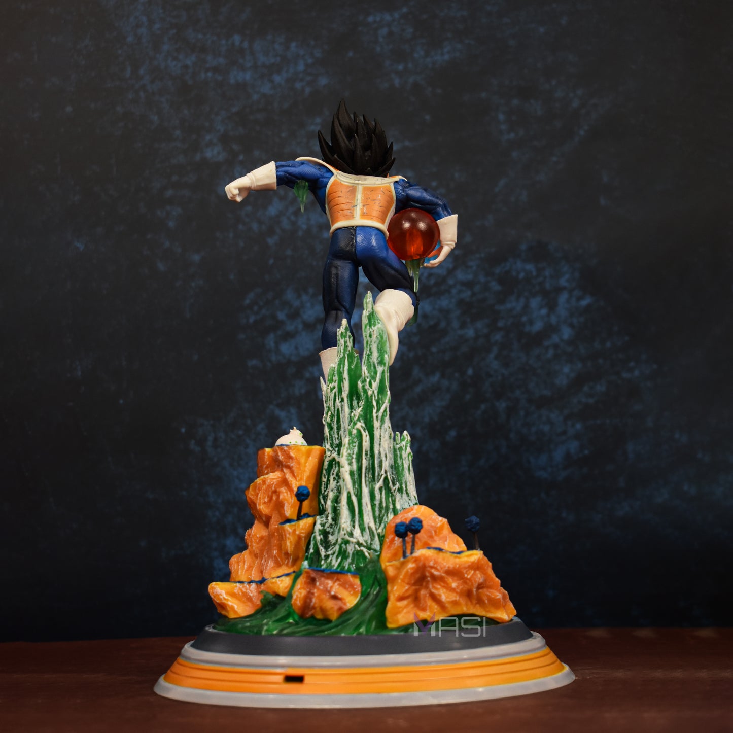 Prince Vegeta Exclusive Action Figure From Namek Saga With Led In Base (Replaceable Cell)- Dragon Ball Z