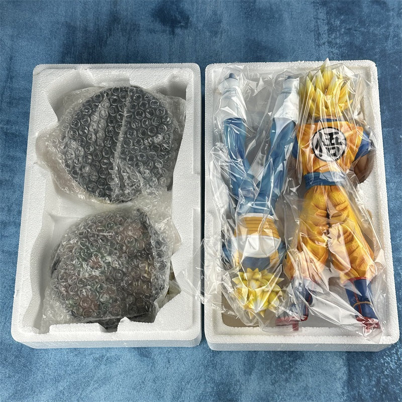 SON GOKU AND VEGETA PREMIUM EDITION SET (32 CM HEIGHT) - DRAGON BALL Z