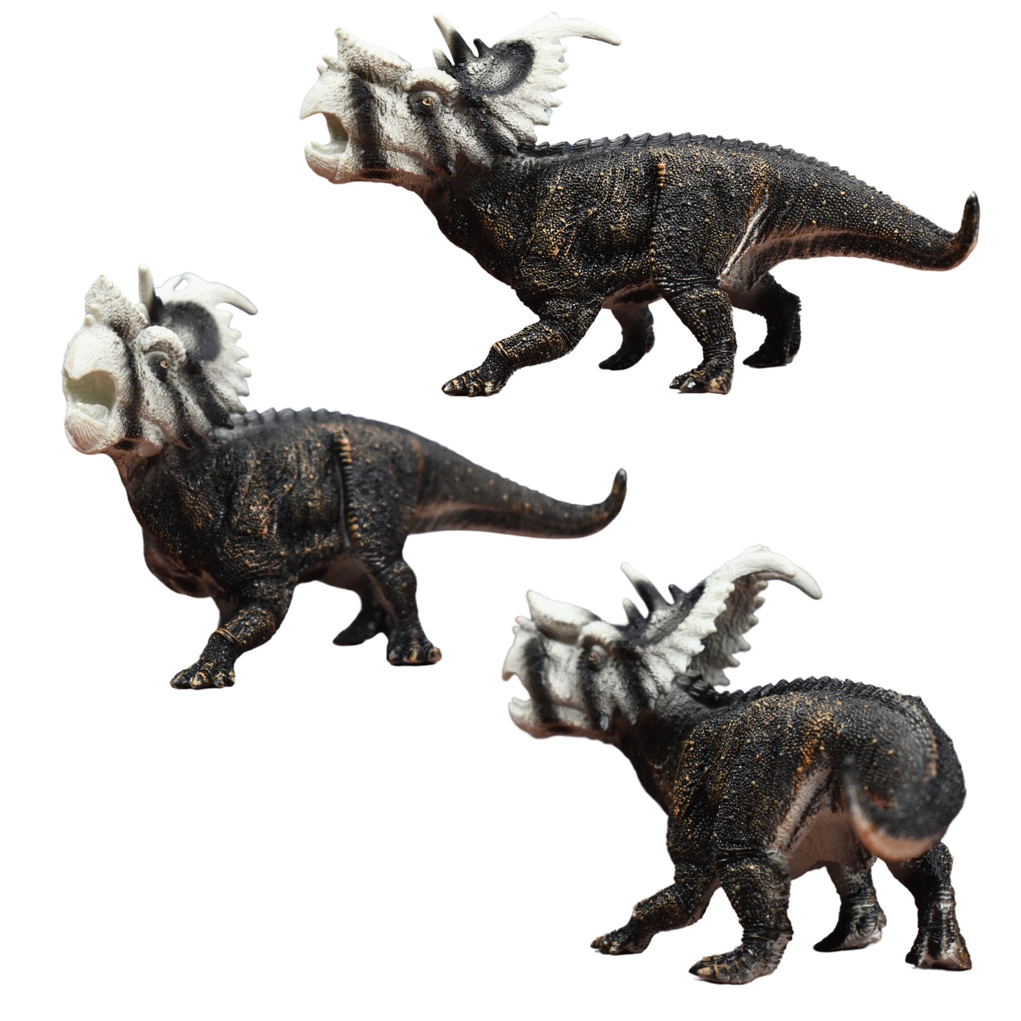 Dinosaur Action Figure - Realistic 10-Inch Pachyrhinosaurus Toy