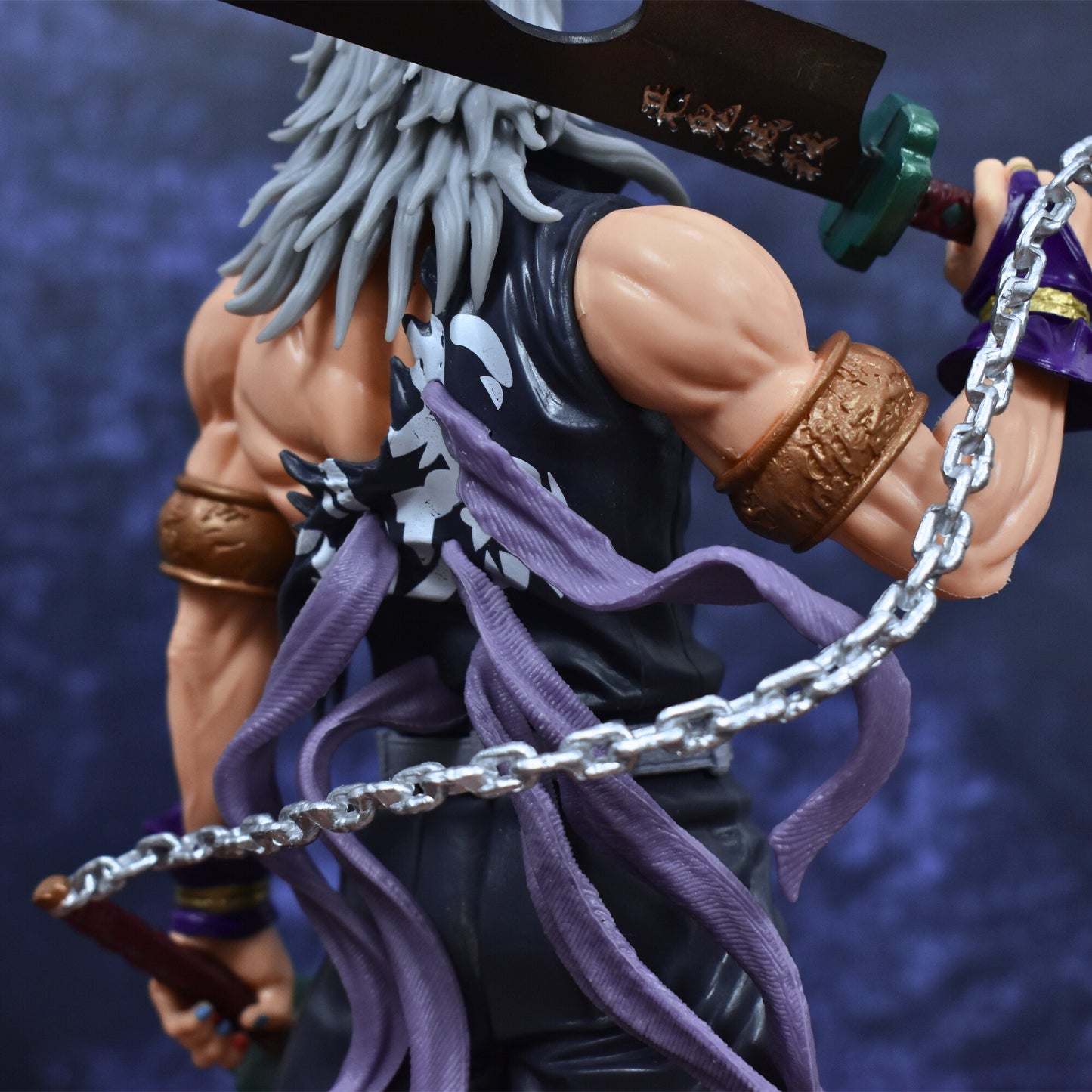 Sound Hashira Tengen Uzui Action Figure with Stand (30 cm Height) - Demon Slayer