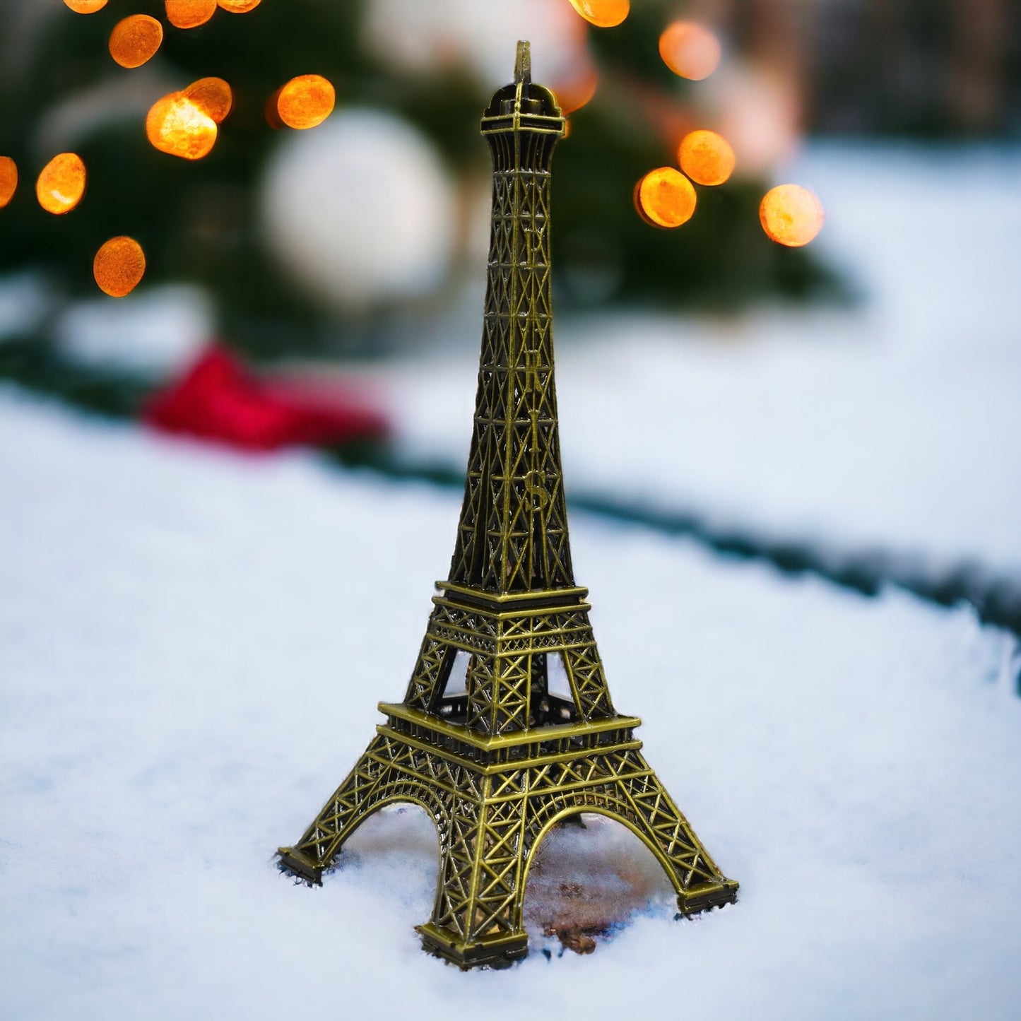 Eiffel Tower Showpiece For Home Decoration (17 Cm Height)