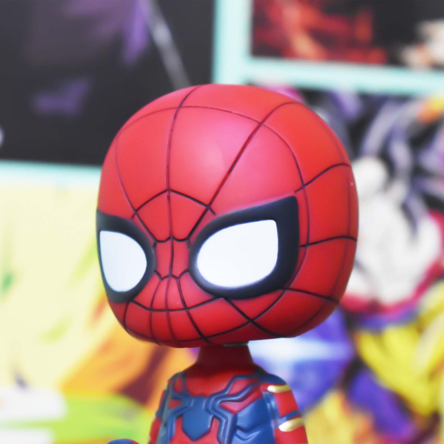 MARVEL SPIDER-MAN BOBBLEHEAD/MOBILE HOLDER STAND