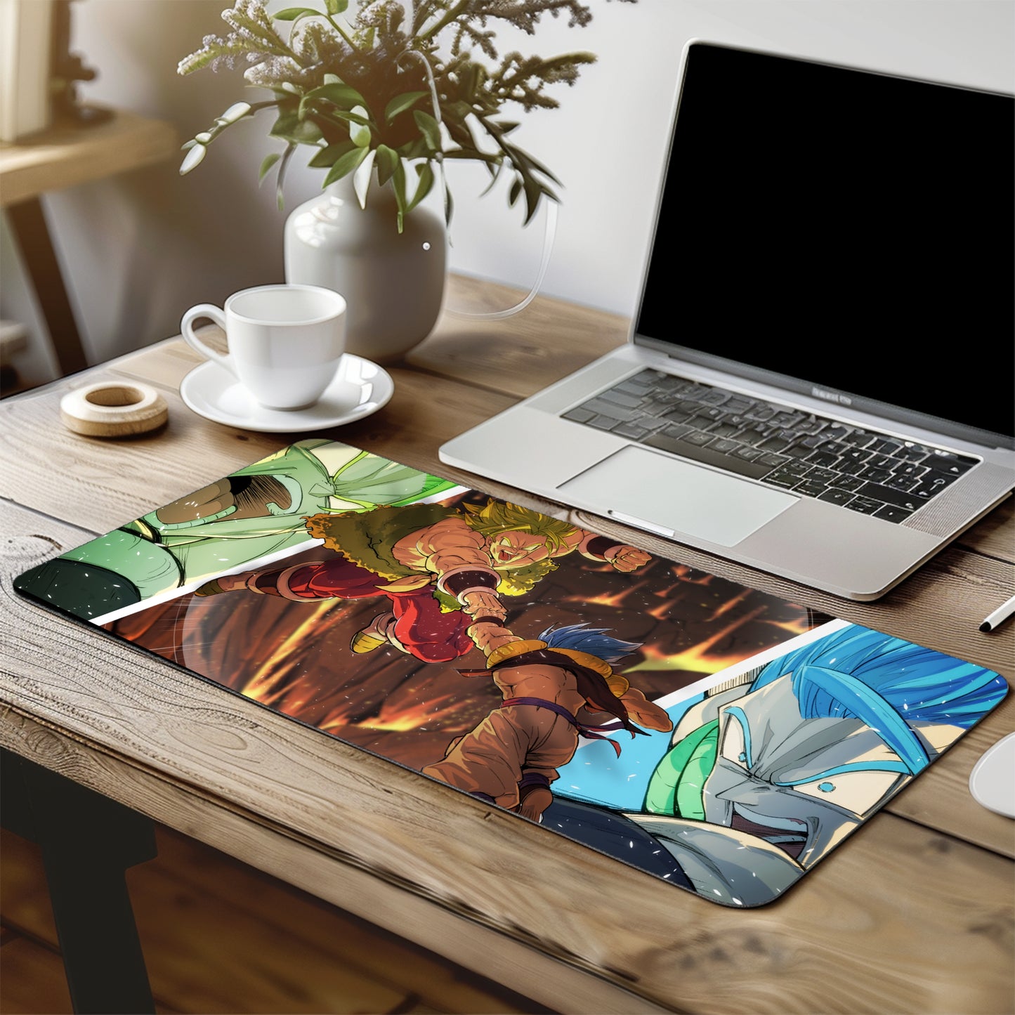 Dragon Ball Z/super Broly Vs Gogeta Mouse Pad (23 X 11 Inches) - Gaming Mouse Pad