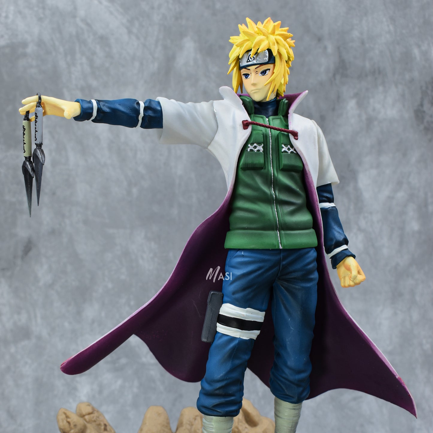 Namikaze Minato Premium Action Figure With Stand (34 Cm Height) - Naruto
