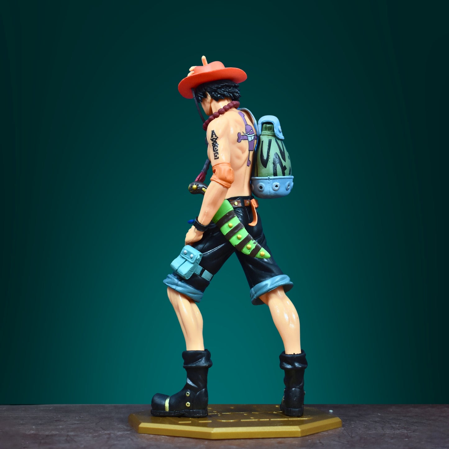 PORTGAS D. ACE ACTION FIGURE WITH STAND (25 CM HEIGHT) - ONE PIECE