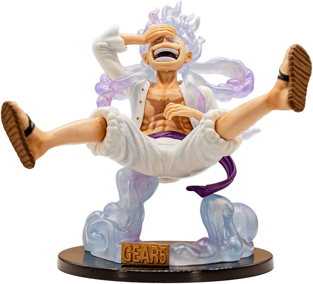 Luffy Gear 5 Laughing Action Figure (20 Cm Height) - One Piece