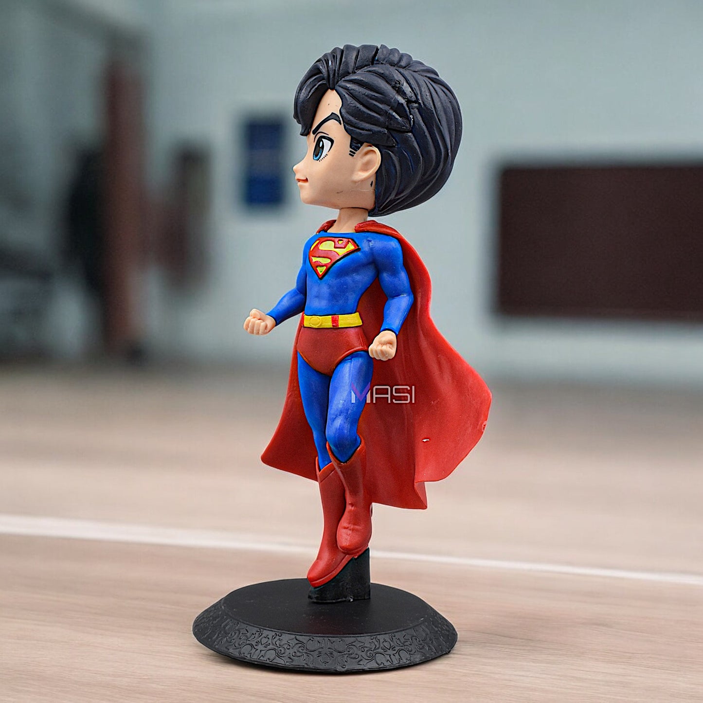 Superman Q Style Action Figure With Stand (16 Cm Height)