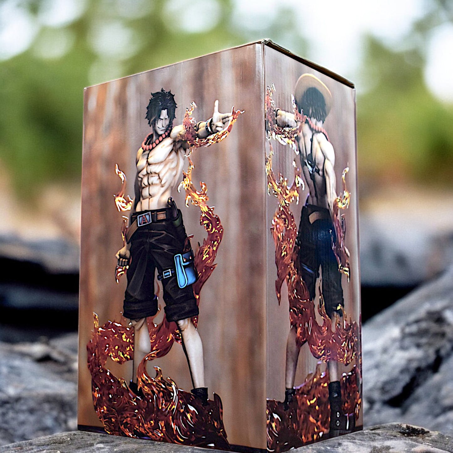 PORTGAS D. ACE FIRE PISTOL ACTION FIGURE (25 CM HEIGHT) - ONE PIECE