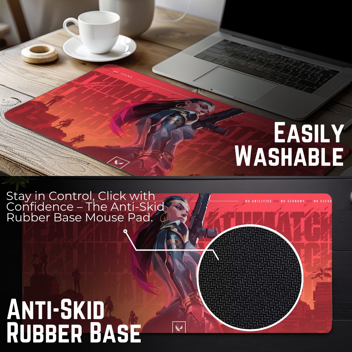 Valorant Reyna Edition Mouse Pad (23 X 11 Inches) - Gaming Mouse Pad