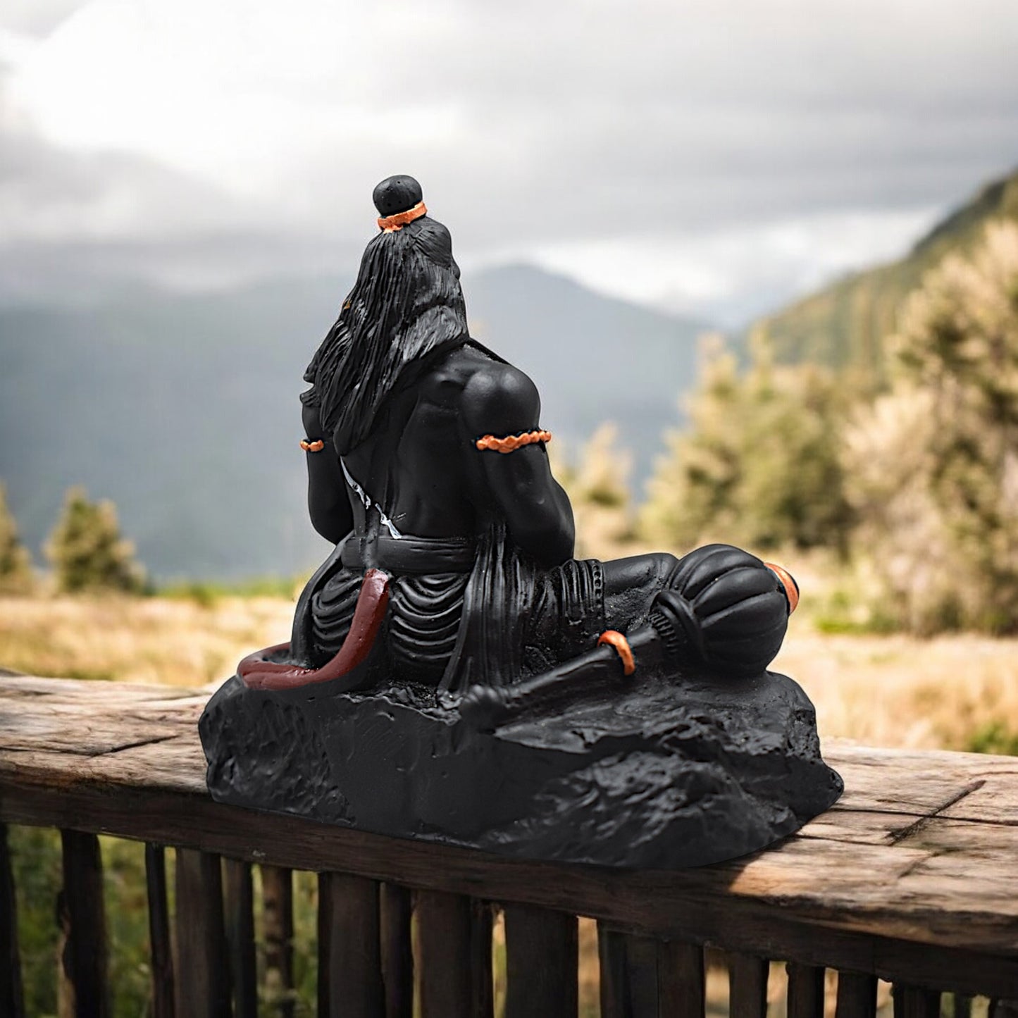 Hanuman Ji Premium Detailed Murti/statue With Sri Ram In Heart For Gift/car Dashboard/home/office Decoration
