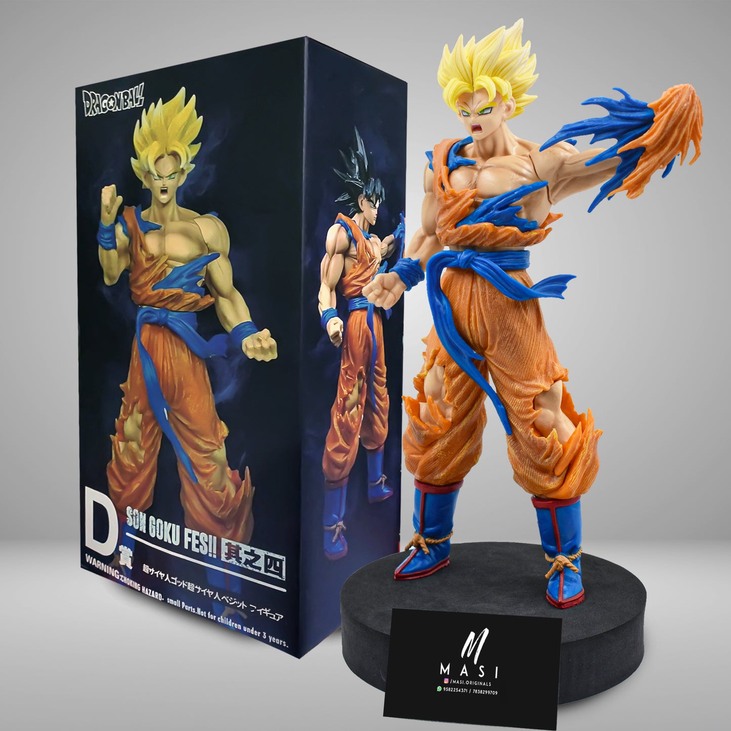 Dragon Ball Z Action Figures Collectible Statue (Goku Battle Damage)