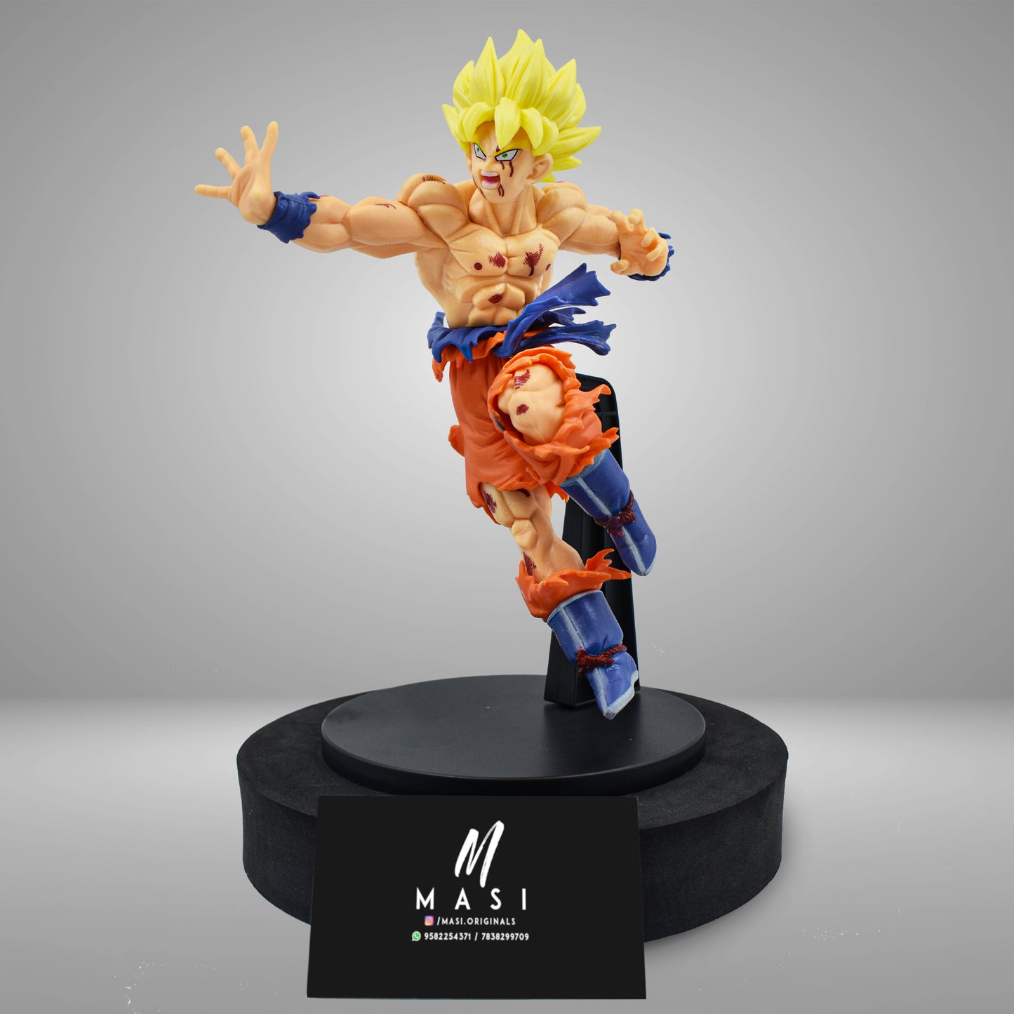 Dragon Ball Z Son Goku Super Saiyan Action Figure With Stand