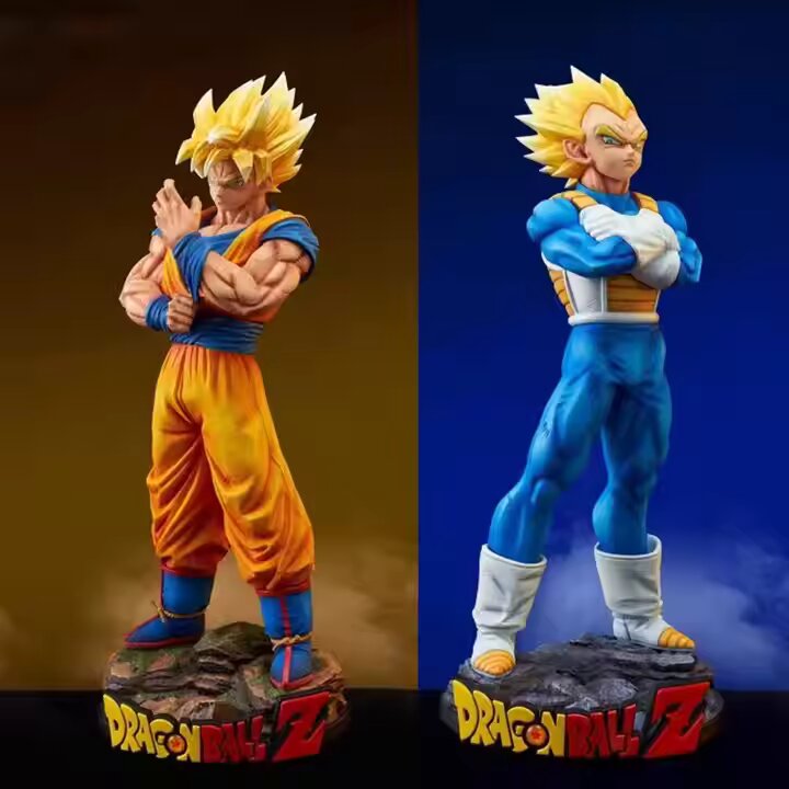 SON GOKU AND VEGETA PREMIUM EDITION SET (32 CM HEIGHT) - DRAGON BALL Z