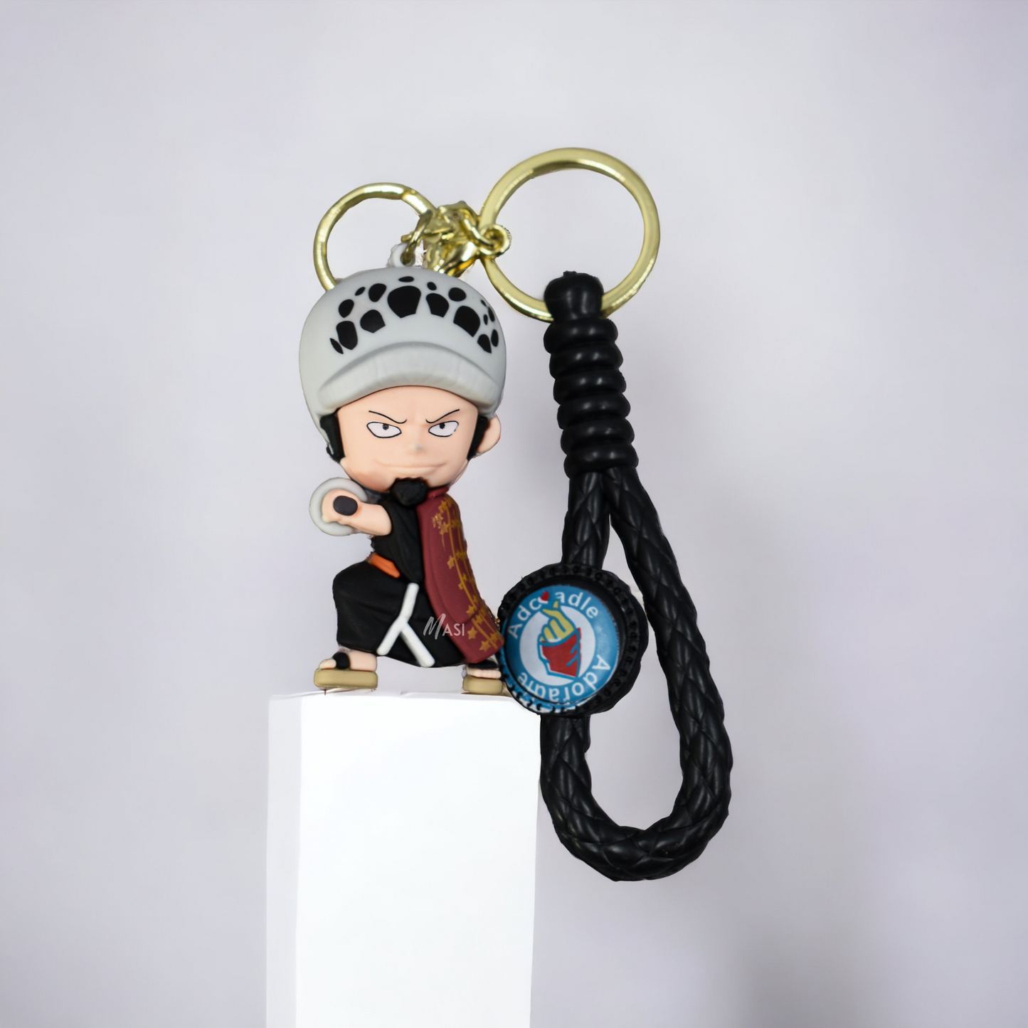 Trafalgar D. Water Law Silicon Rubber Keychain - One Piece
