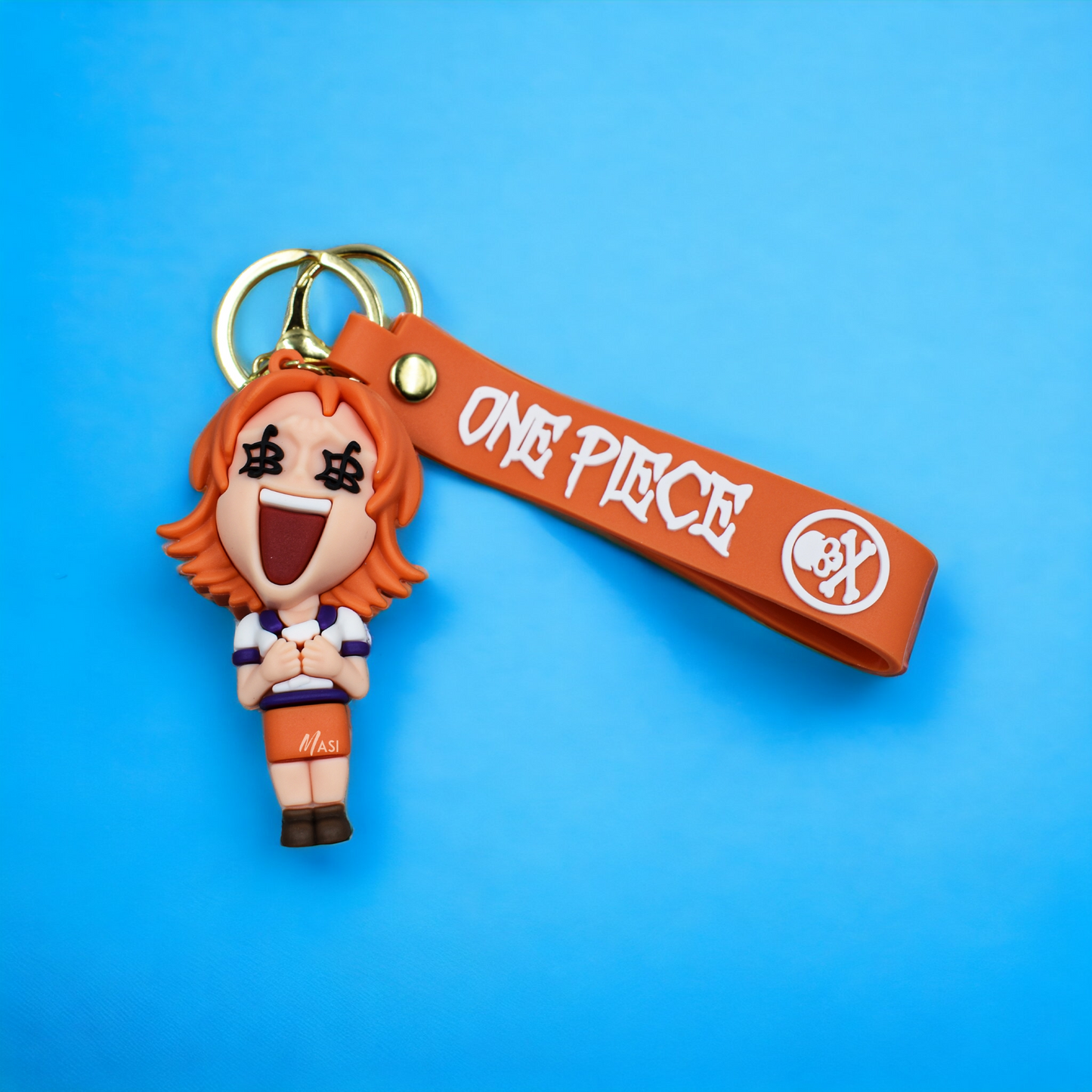 Nami Silicon Rubber Keychain - One Piece