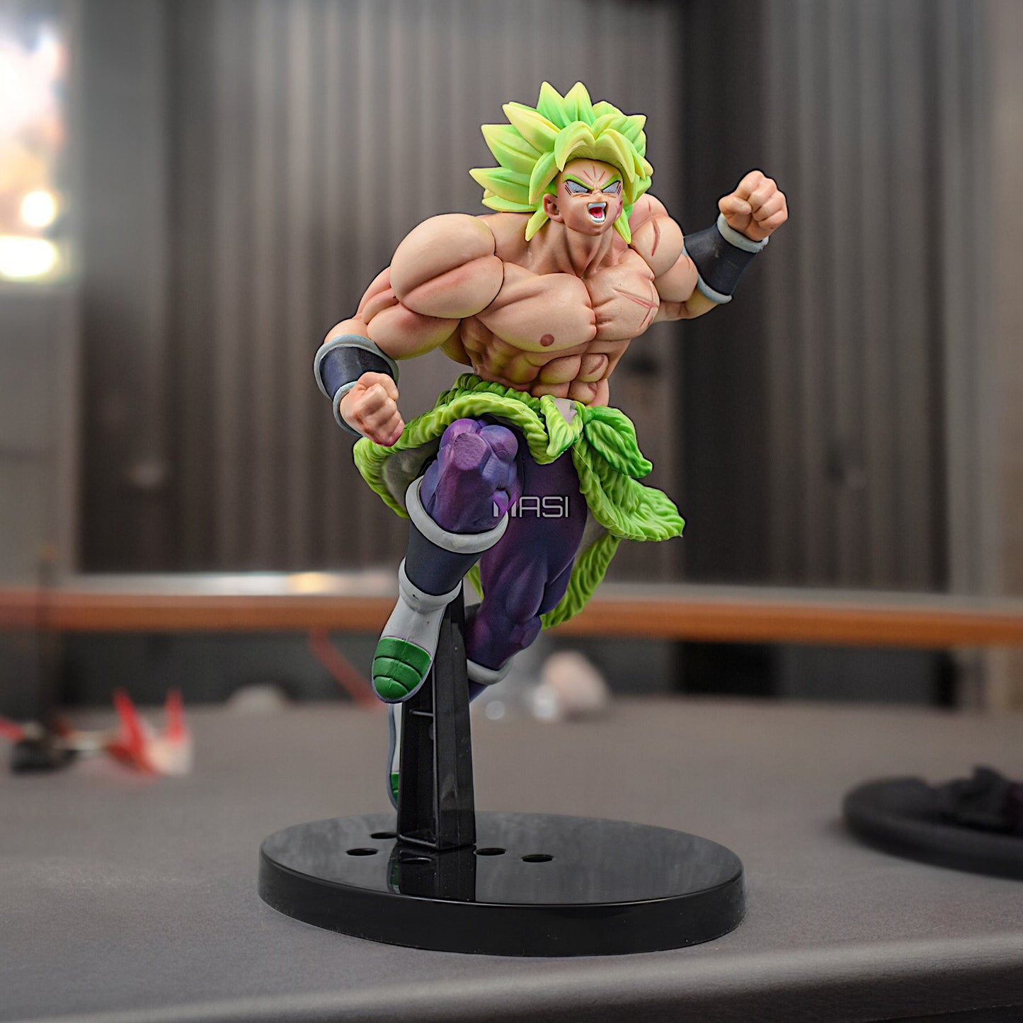 Broly Green Angry Action Figure With Stand (24 Cm Height) - Dragon Ball Z/super