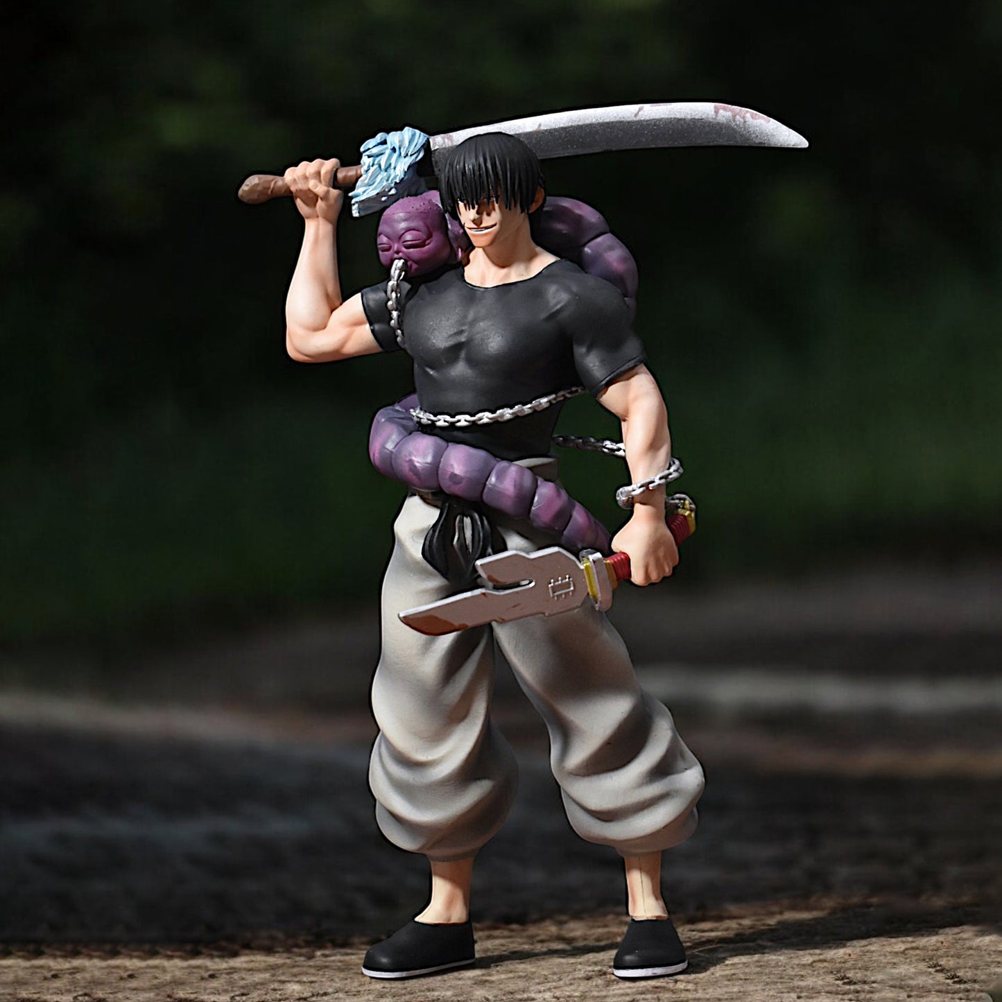 JUJUTSU KAISEN TOJI ICONIC ACTION FIGURE (21 CM HEIGHT)  - JUJUTSU KAISEN