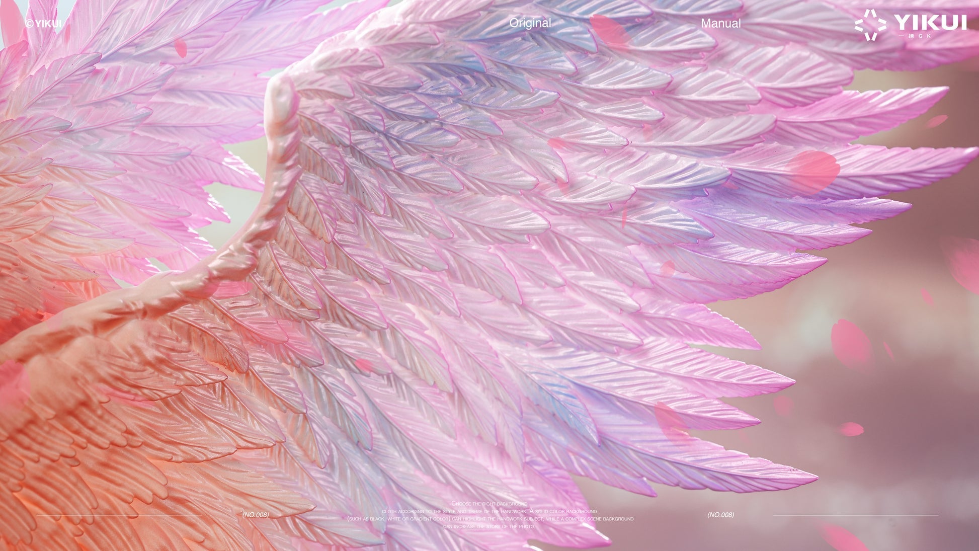 One Piece Nico Robin Demonio Fleur Angel Wings Premium Action Figure