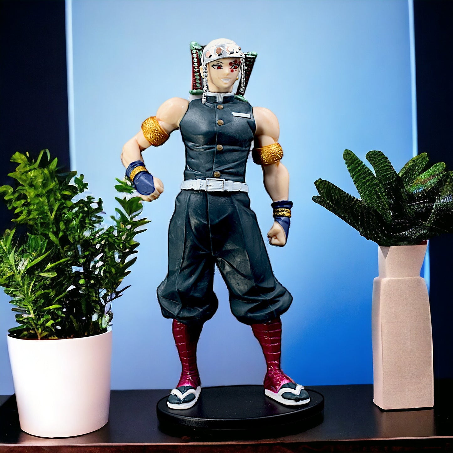 The Sound Hashira Tengen Uzui Action Figure - Demon Slayer: Kimetsu No Yaiba