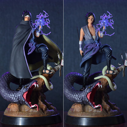 SASUKE UCHIHA EXCLUSIVE ACTION FIGURE (32 CM HEIGHT) REPLACEABLE BODY AND HEAD - NARUTO