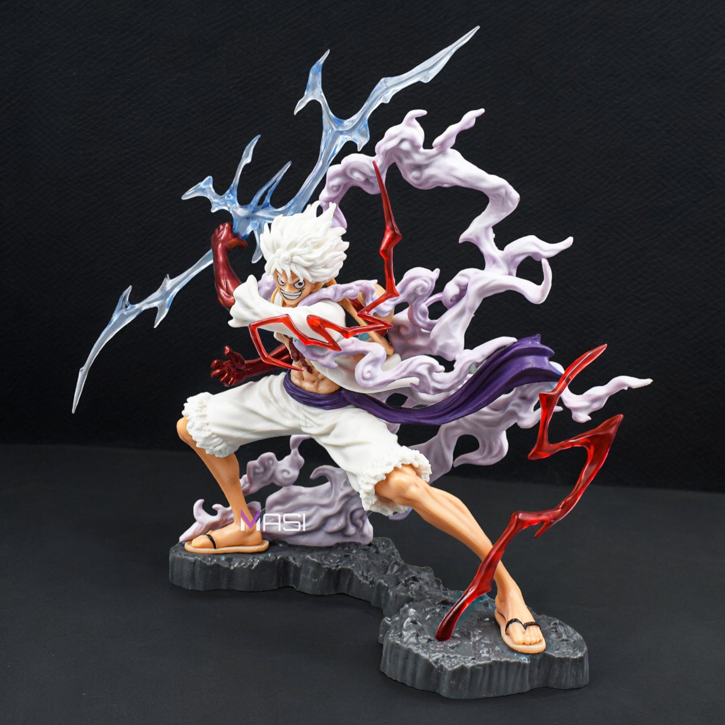Monkey D. Luffy Gear 5 Limited Edition Action Figure With Thunder Sword (25 Cm Height) - One Piece