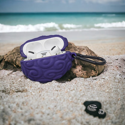 Luffy Gum-gum Fruit Iphone Airpods Cover Protection Case (Silicone)