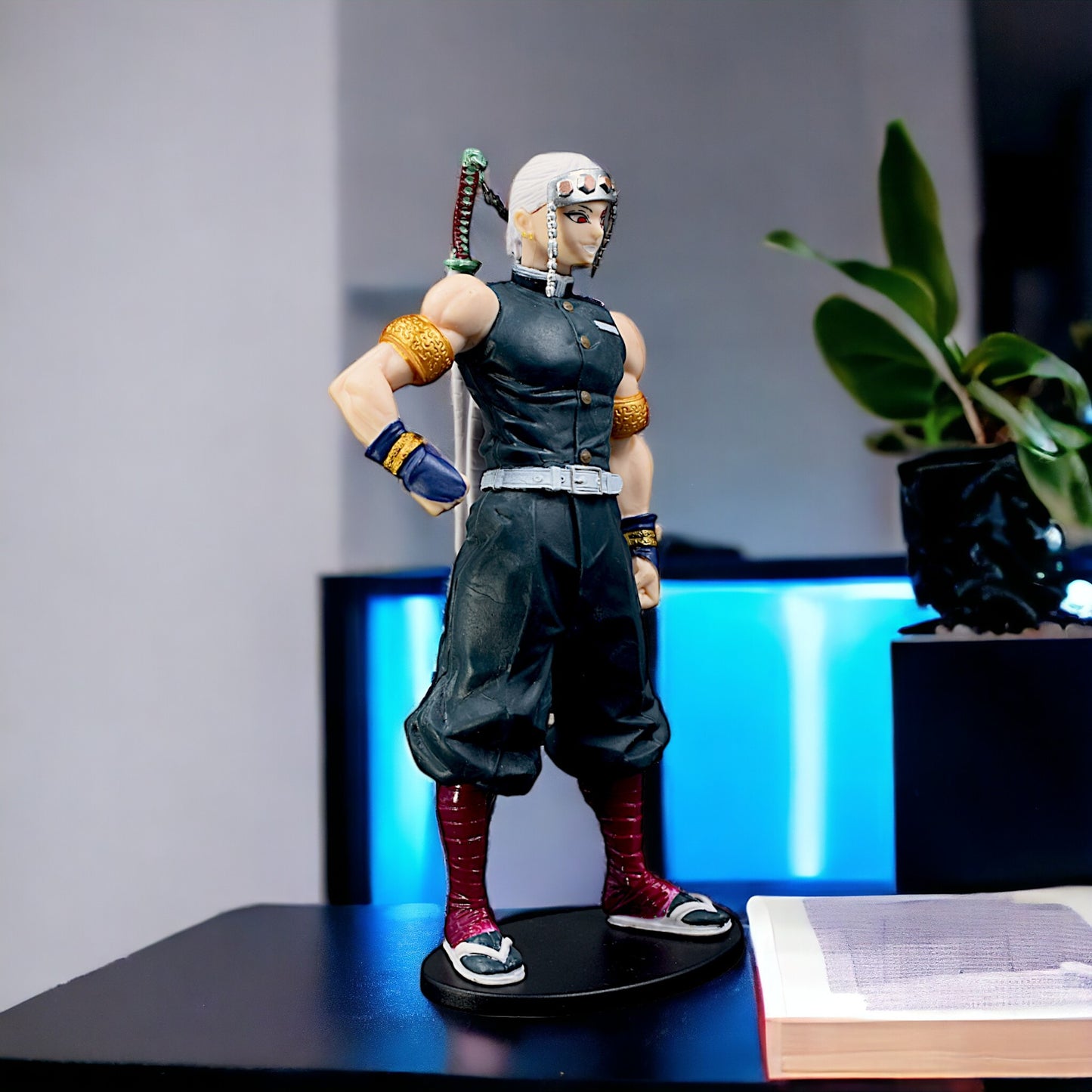 The Sound Hashira Tengen Uzui Action Figure - Demon Slayer: Kimetsu No Yaiba