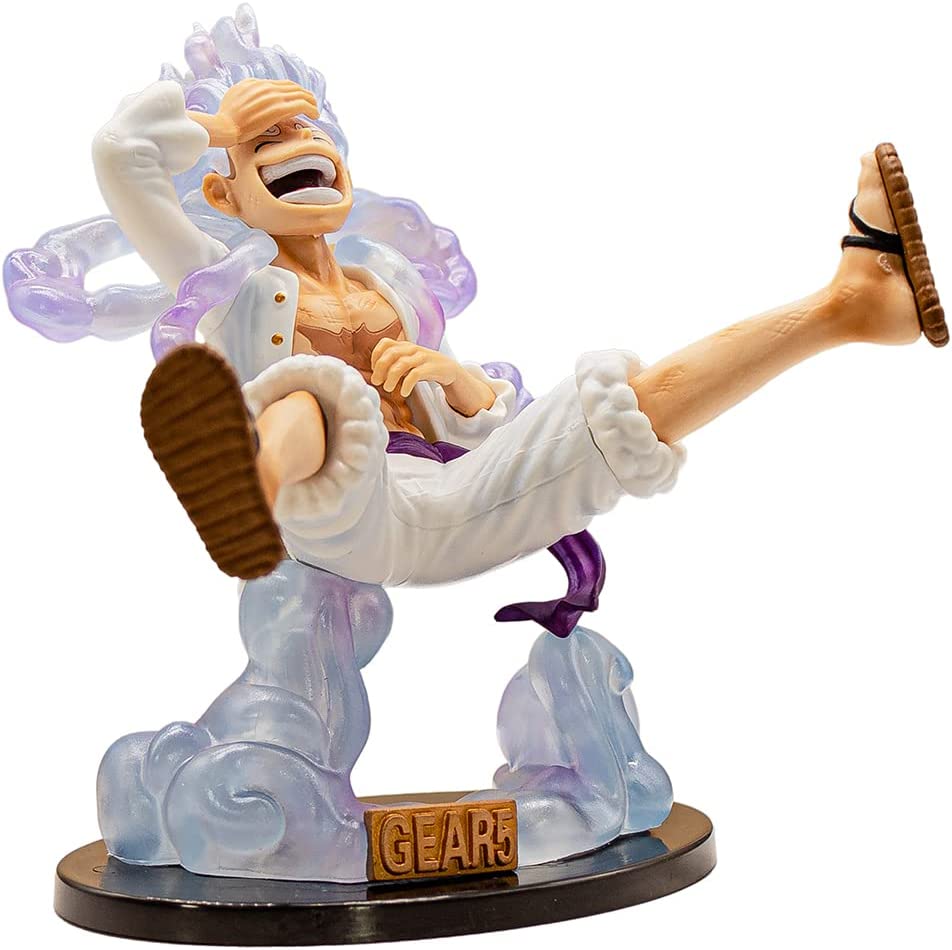 Luffy Gear 5 Laughing Action Figure (20 Cm Height) - One Piece