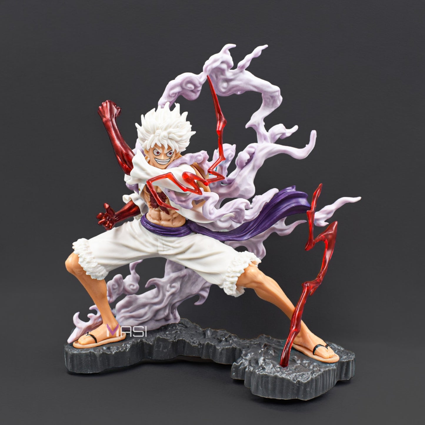 Monkey D. Luffy Gear 5 Limited Edition Action Figure With Thunder Sword (25 Cm Height) - One Piece