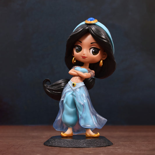 Princess Jasmine Q Posket Action Figure With Stand (16 Cm Height)
