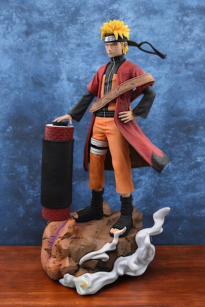 Naruto Sage Mode Action Figure With Scroll (42.5 Cm Height) - Naruto Uzumaki