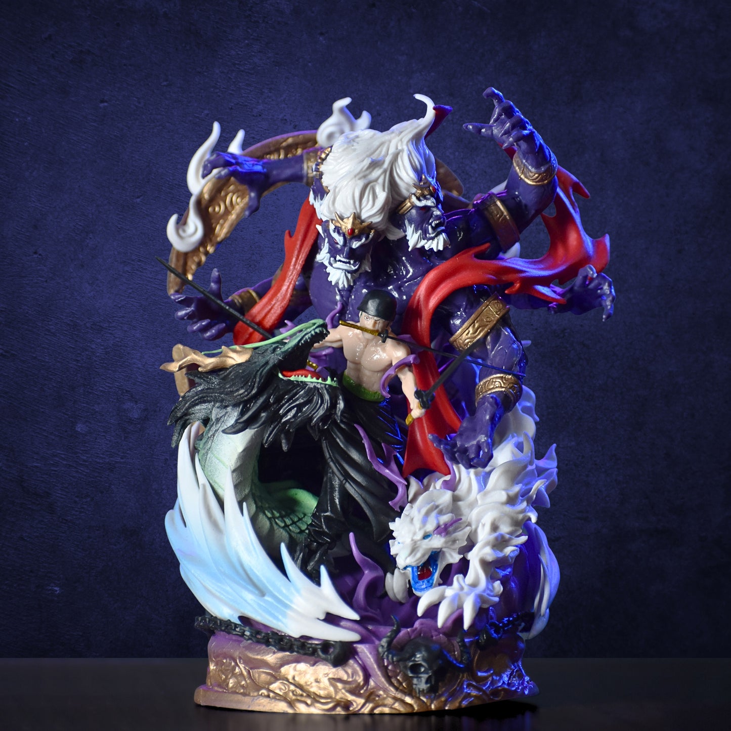 King Of Hell Roronoa Zoro Action Figure (20 Cm Height) - One Piece