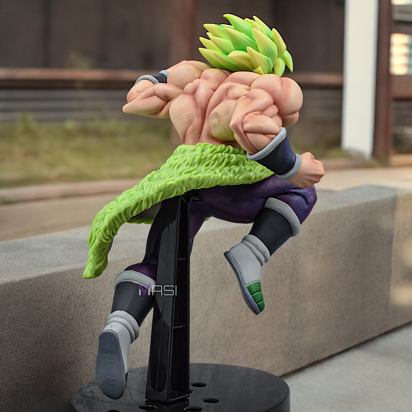 Broly Green Angry Action Figure With Stand (24 Cm Height) - Dragon Ball Z/super