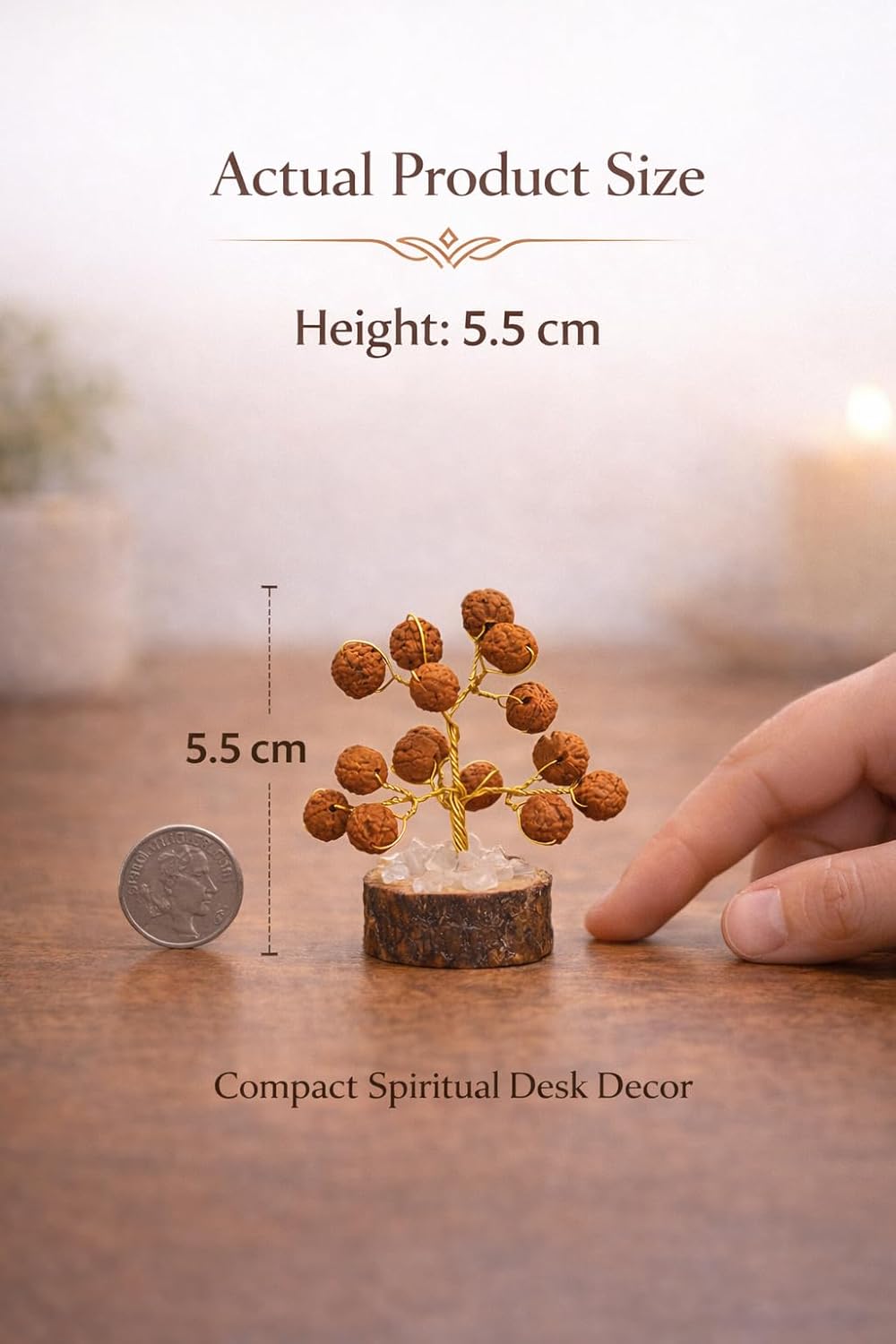 Rudraksha Tree – Spiritual Positive Energy Vastu Showpiece