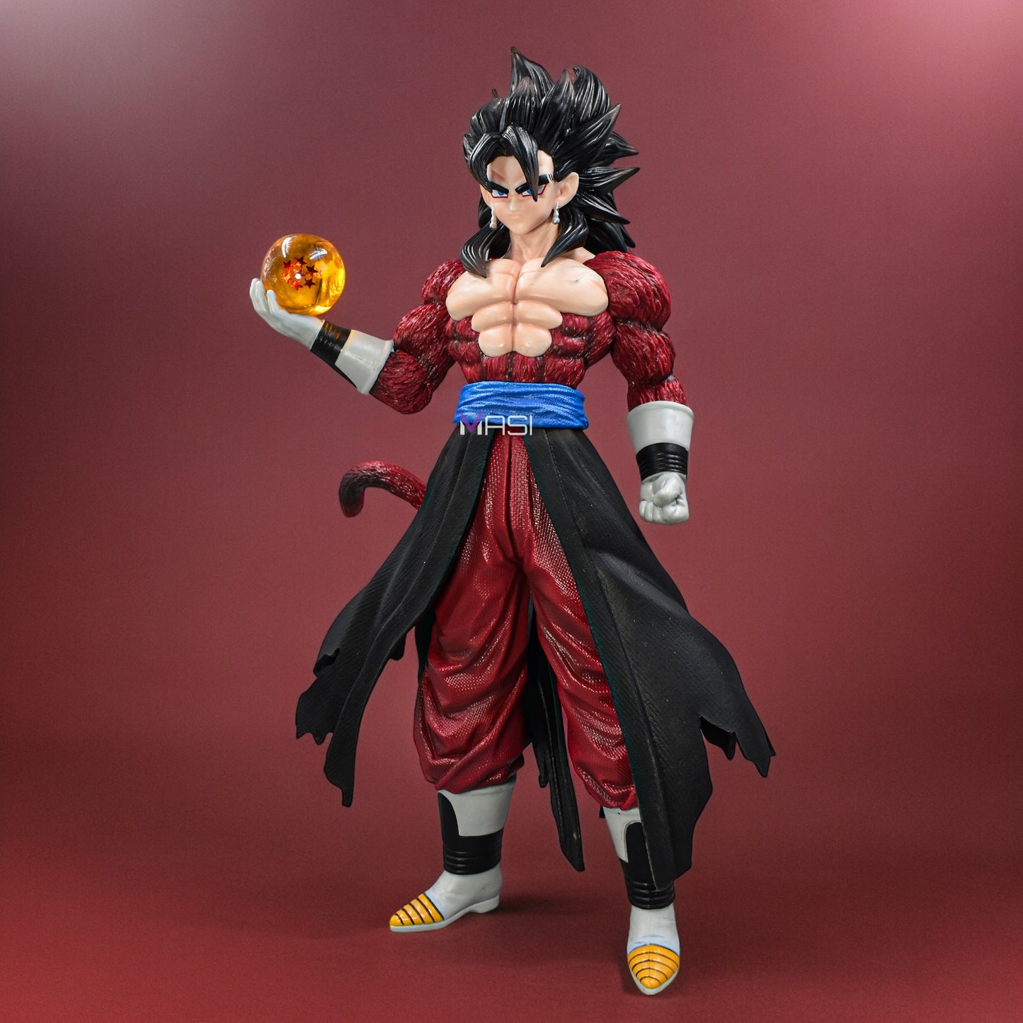 Vegito Ssj4 Action Figure With A Dragon Ball In Hand (28 Cm Height) - Dragon Ball Z