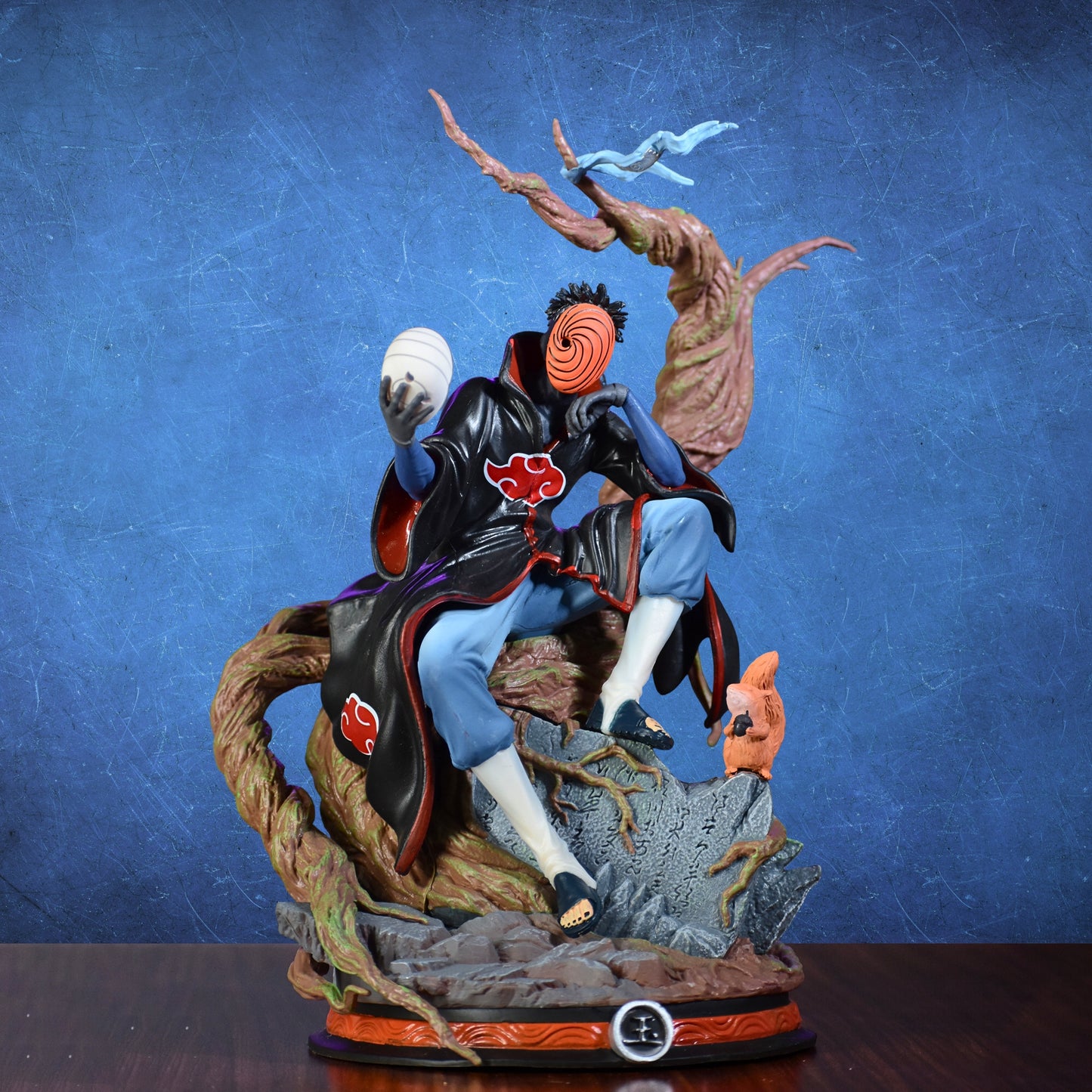 OBITO UCHIHA ICONIC ACTION FIGURE WITH 2 REPLACEABLE HEADS (32 CM HEIGHT) - NARUTO